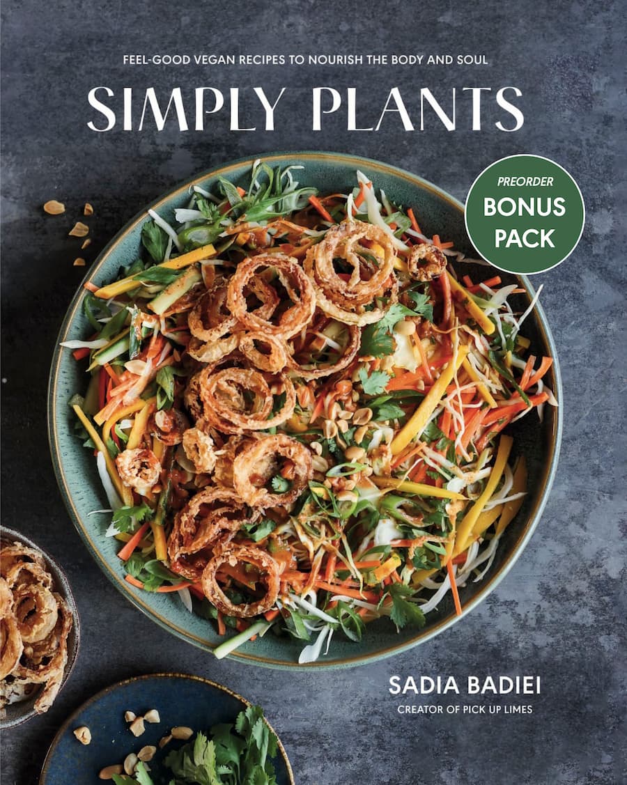The Simply Plants pre-order bonus recipe collection